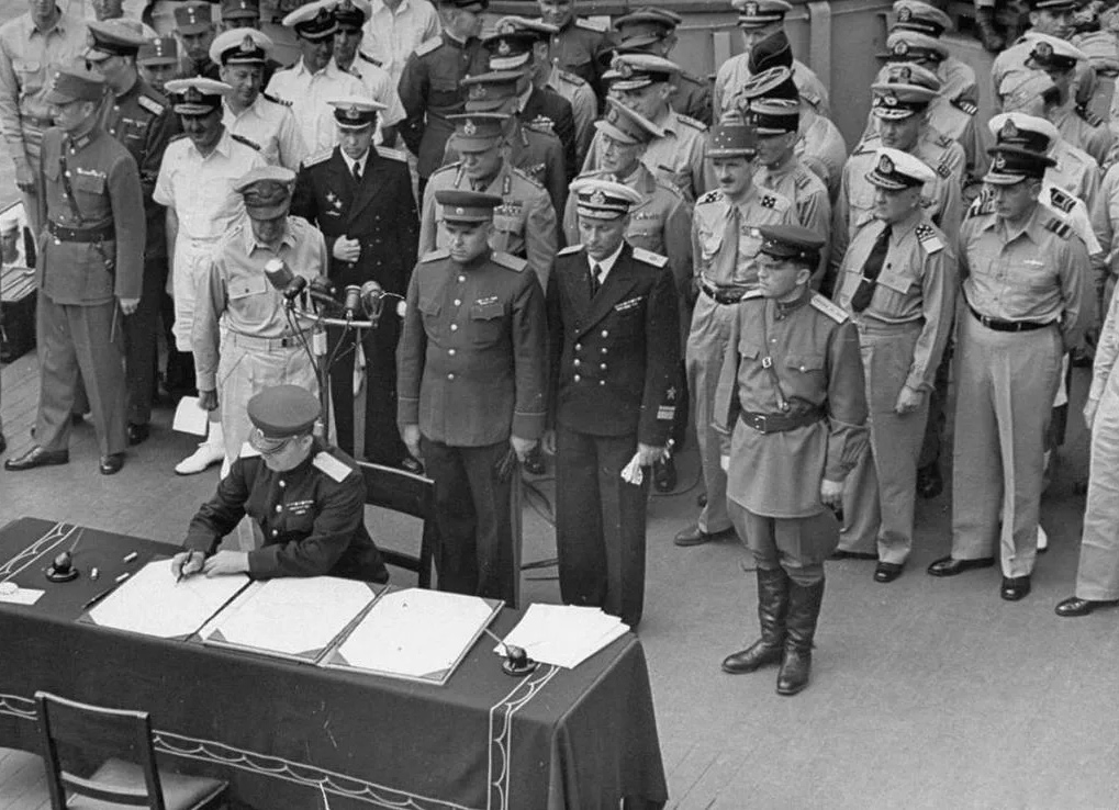 Акт о капитуляции Японии от СССР подписывает генерал Деревянко К.Н.