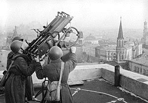 Зенитчики на страже неба Москвы