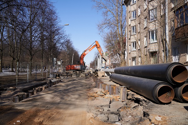 «ТЭК СПб» заменит 23,7 км изношенных теплосетей в Пушкинском районе Петербурга