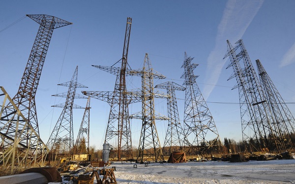 Потребление электроэнергии в ЕЭС России в апреле увеличилось на 2,2%