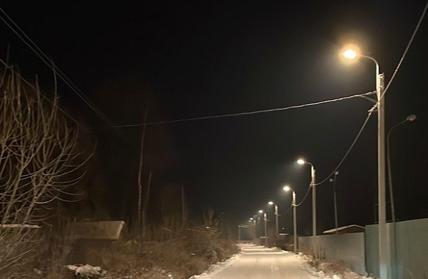 В Одинцовском г. о. Подмосковбя провели работы по строительству систем наружного освещения