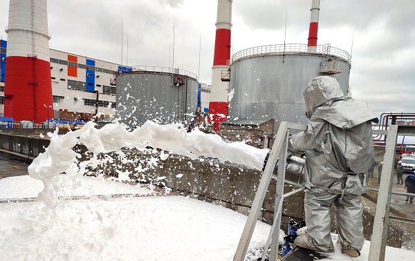 На Владивостокской ТЭЦ-2 ликвидировали условный разлив нефтепродуктов