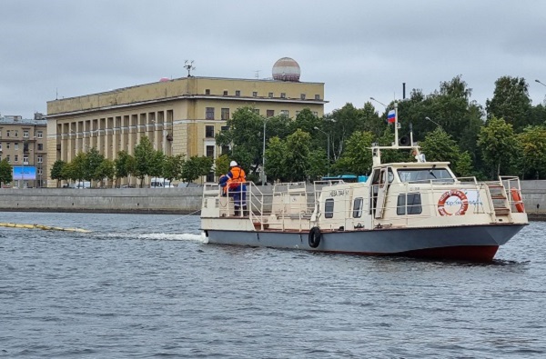 В Санкт-Петербурге проверили готовность к ликвидации последствий разлива нефтепродуктов