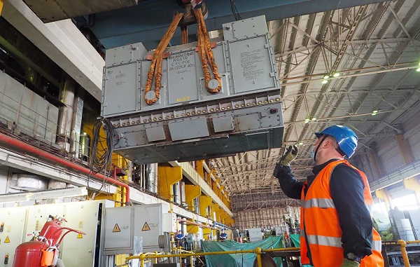 На Киришской ГРЭС проведен монтаж статора генератора в рамках проекта КОММод