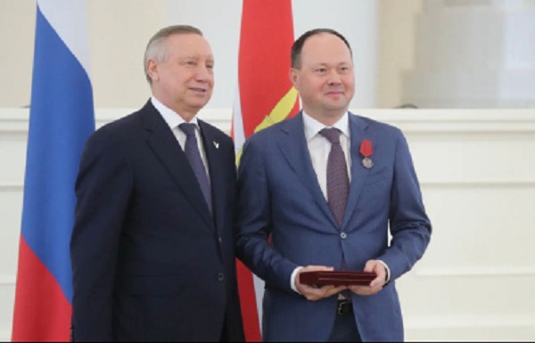 Генеральный директор «Россети Ленэнерго» Игорь Кузьмин награжден медалью ордена «За заслуги перед Отечеством» II степени  