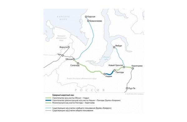 «Газпром» приступает к созданию участка Северного широтного хода