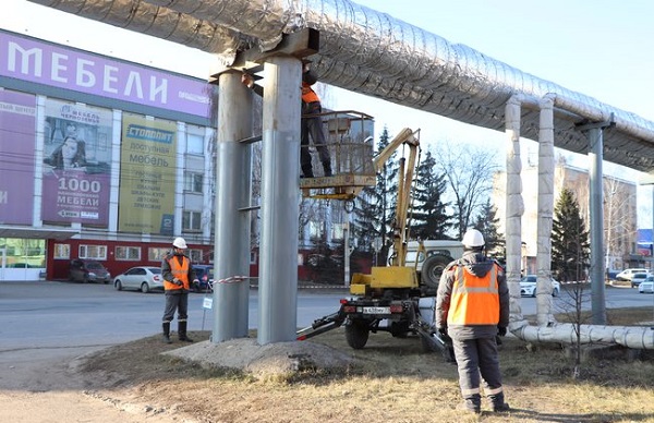  «Т Плюс» обновил 5000 квадратных метров изоляции ульяновских тепловых сетей