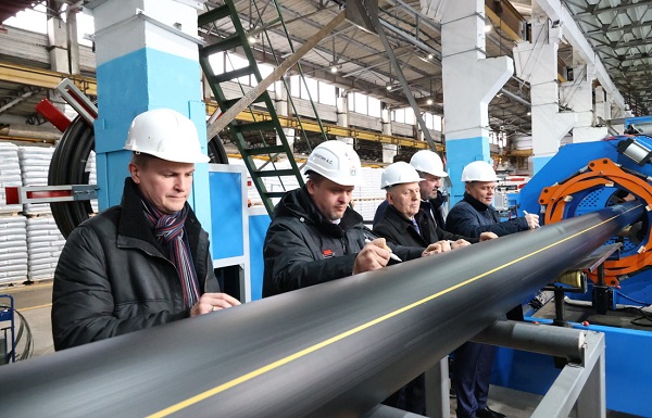В Новгородской области запустили две линии по производству труб для газификации