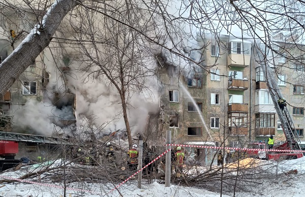 АО «РЭС» участвует в устранении последствий взрыва газа в жилом доме в Новосибирске