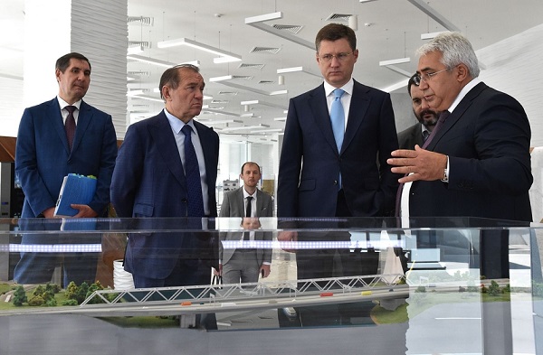 Александр Новак ознакомился с перспективами развития системы газоснабжения Москвы