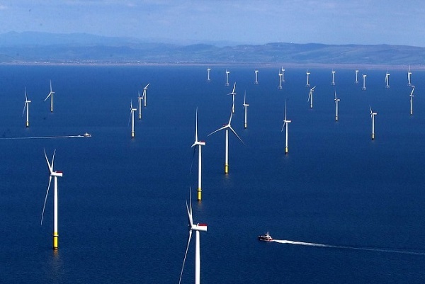 До конца 2021 года Китай по объему вновь введенных морских ветромощностей обойдет Великобританию