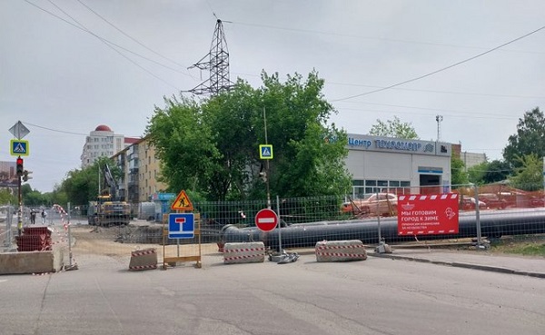 «ЕТК» модернизирует участок тепломагистрали в Екатеринбурге