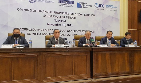 В Узбекистане вскрыли финансовые предложения участников тендера на строительство новой ТЭС