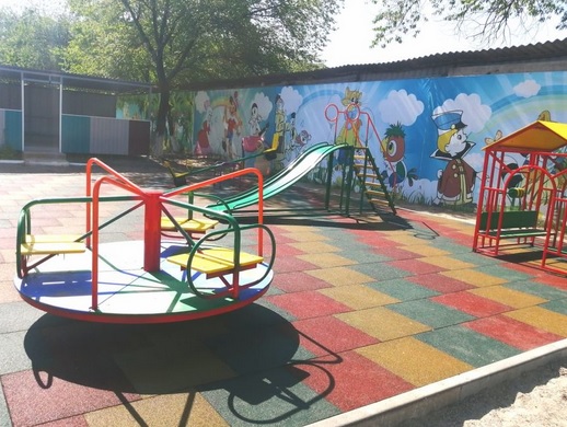 Каскад Кубанских ГЭС подарил спортивно-игровую площадку детскому санаторию в Невинномысске