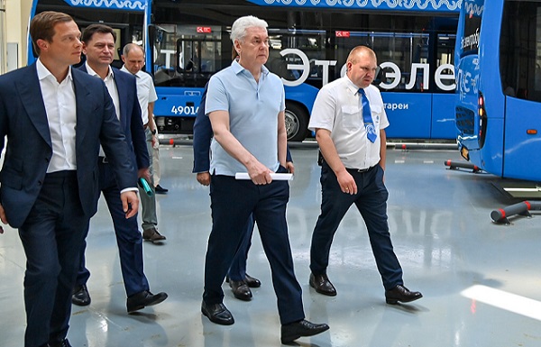 В Москве открылся новый электробусный парк 
