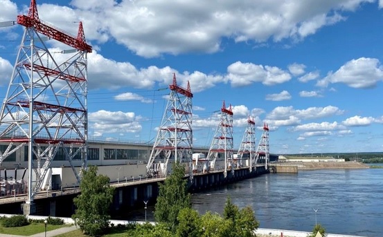 В первом полугодии 2022 года Чебоксарская ГЭС увеличила выработку на 16 %