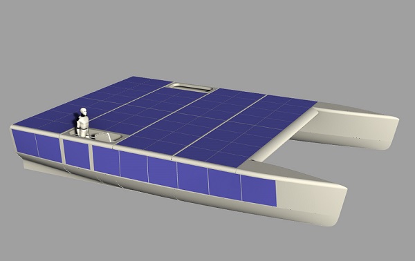 Федор Конюхов осуществит первый одиночный переход через Тихий океан на катамаране с солнечными модулями