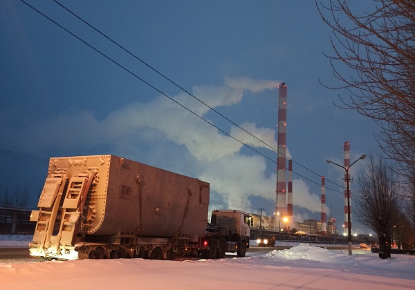 На Киришскую ГРЭС доставлено первое оборудование с Калужского турбинного завода 
