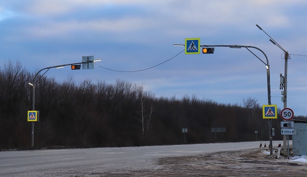 «Удмуртэнерго» подключает объекты освещения федеральной трассы М-7