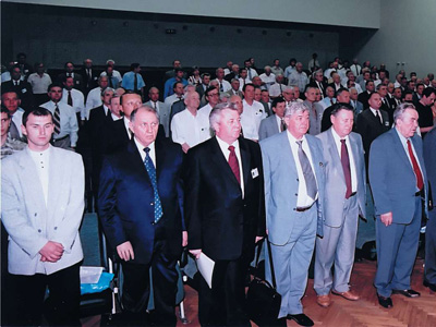 Встреча на конференции ветеранов России и Украины (май 2003 г., Киев)